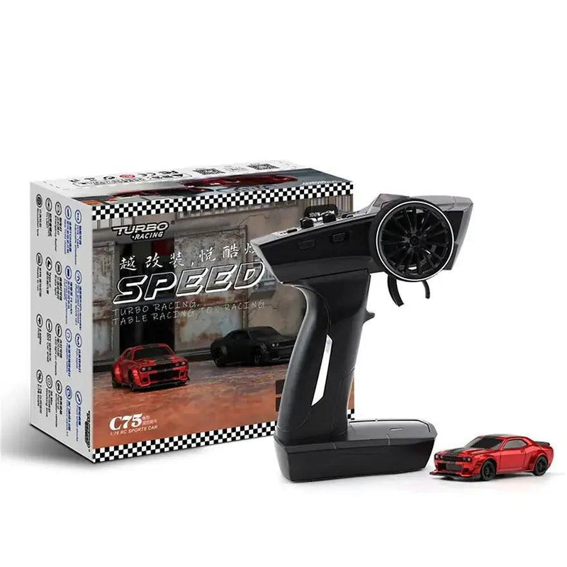 Turbo Racing C75 RTR 1/76 2.4G RWD Mini Desktop Sports Car- RC