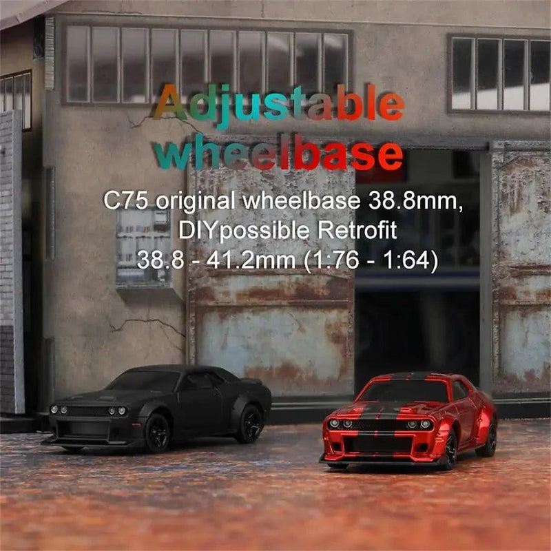 Turbo Racing C75 RTR 1/76 2.4G RWD Mini Desktop Sports Car- RC
